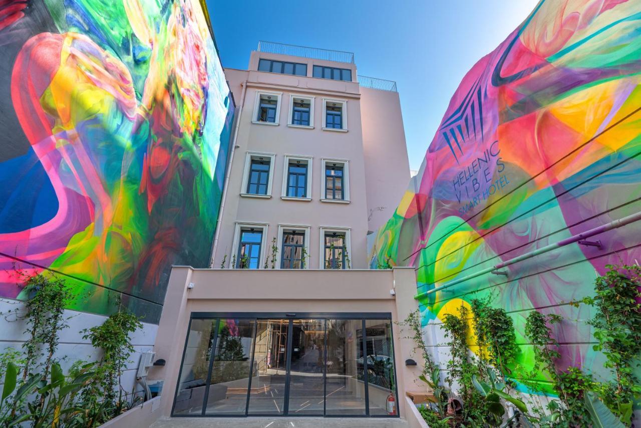 Hellenic Vibes Smart Hotel أثينا المظهر الخارجي الصورة The entrance to the gallery