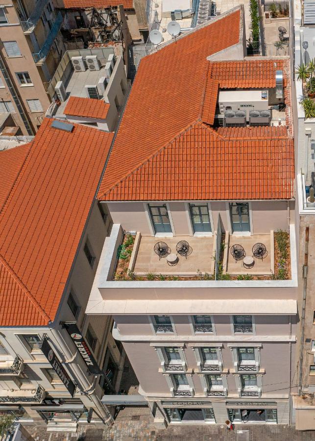 Hellenic Vibes Smart Hotel أثينا المظهر الخارجي الصورة Terra-cotta roofing tiles in Athens, Greece